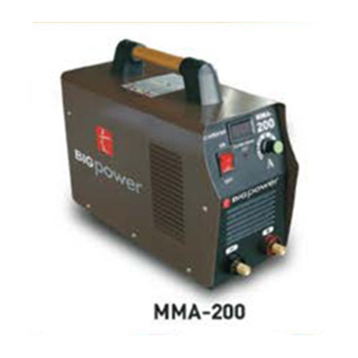 เครื่องเชื่อม MMA ระบบอินเวอร์ทเตอร์ MOSFET 200 Amp. BIGPOWER รุ่น MMA-200