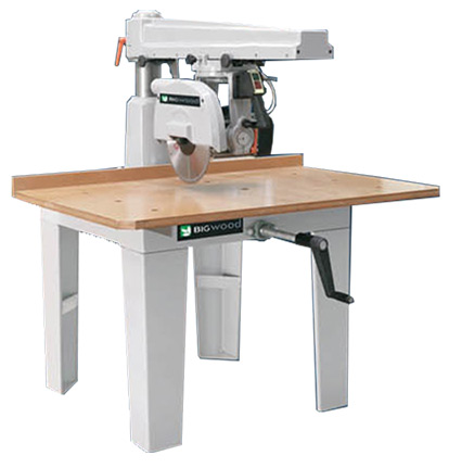  โต๊ะเลื่อยไม้อาร์มซอว์ 12 นิ้ว BIGWOOD รุ่น MJ-223A (Radial Arm Saw)