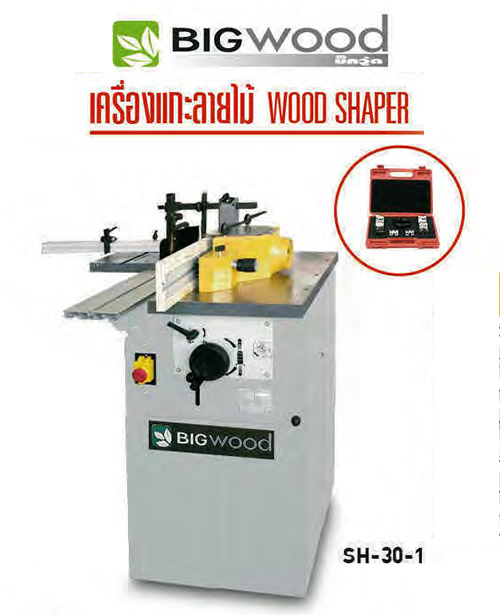 เครื่องแกะลายไม้ 600x400 มม. BIGWOOD รุ่น SH-30-1