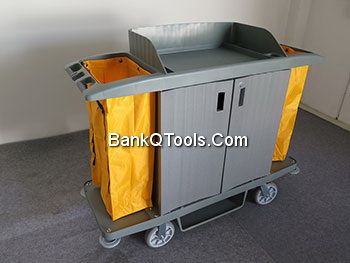 รถเข็นเมทพลาสติก แบบมีประตู Cleanatic C-7019 - 05