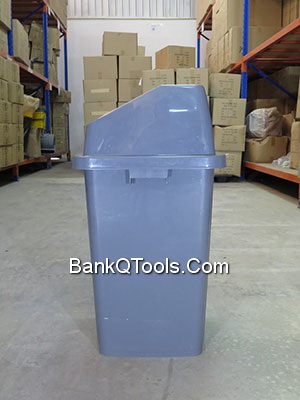ถังขยะสี่เหลี่ยมฝาสวิง C-6008,C-6028,C-6021-2